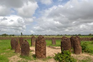 प्रागितिहास: वासु, गाम्बिया से पत्थरों का महापाषाण चक्र (फोटो) द्वारा प्रागैतिहासिक प्रागैतिहासिक