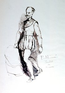 16 वीं शताब्दी की पोशाक में चित्र, c1823-1870