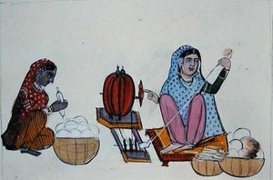 कॉटन मिल (बेहना) c.1890 (कागज पर पानी के रंग का)