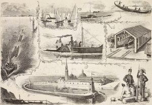 L'Illustrazione Italiana, संख्या 28, जुलाई 13 से क्विंटो सेनी द्वारा ड्राइंग से उत्कीर्णन द्वारा क्विंटो सेनि