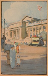 न्यूयॉर्क पब्लिक लाइब्रेरी, 1914।