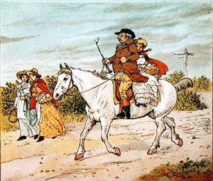 एक किसान अपनी धूसर घोड़ी पर चहलकदमी करता चला गया द्वारा रैंडोल्फ़ कैल्डेकॉट