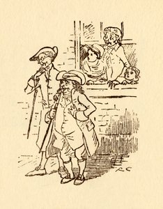 Bystanders जॉन गिलपिन सरपट अतीत, 1878, c1918 के रूप में देखते हैं। द्वारा रैंडोल्फ़ कैल्डेकॉट