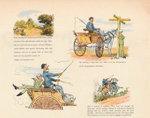 डॉग-कार्ट का अजीबोगरीब एडवेंचर्स, 1888, 1946 द्वारा रैंडोल्फ़ कैल्डेकॉट