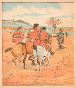 ... पहली चीज जो उन्होंने पाई, वह था एक क्षेत्र में टॉगल बोगार्ट, ..., 1880। द्वारा रैंडोल्फ़ कैल्डेकॉट