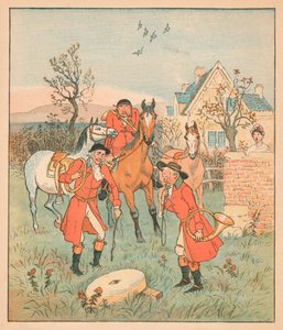 ... अगली चीज़ जो उन्हें मिली, वह था एक ग्रंटिन, ग्रिंडिन ग्रिंडल-स्टोन ..., 1880। द्वारा रैंडोल्फ़ कैल्डेकॉट
