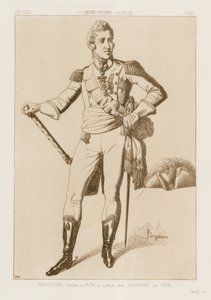 सज्जन - राजा का भाई, 1814 से उत्कीर्णन के बाद द्वारा राफेल जैक्विमिन