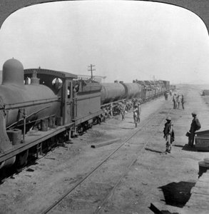 बख्तरबंद गाड़ियों का भार, दक्षिण पश्चिम अफ्रीका, प्रथम विश्व युद्ध, 1914-1918। द्वारा यथार्थवादी यात्रा प्रकाशक