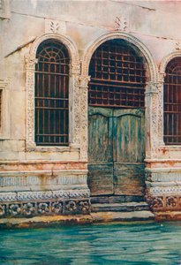 एक पुनर्जागरण द्वार, वेनिस, c1903 द्वारा रेजिनाल्ड बैराट