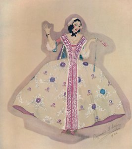'पोशाक डिजाइन', 1926, 1927 द्वारा रेजिनाल्ड लीफे