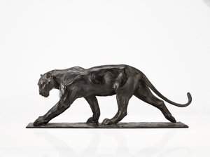 पैंथर का चलना, पीछे का पैर उठना, c.1904