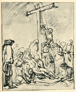 क्रॉस से जमाव, c1650, 1943। द्वारा रिमब्रांड वैन रिजन