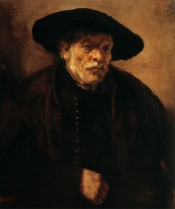 पोर्ट्रेट ऑफ रेम्ब्रांट ब्रदर, एंड्रियन वैन रिजन, 1654 द्वारा रिमब्रांड वैन रिजन