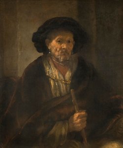एक बूढ़े आदमी का चित्रण, 1655