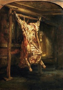 वध ऑक्सी, 1655। द्वारा रिमब्रांड वैन रिजन
