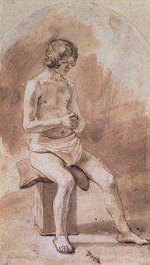 एक नग्न युवा का अध्ययन