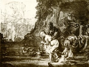 सुसन्ना एंड द एल्डर्स द्वारा रिमब्रांड वैन रिजन