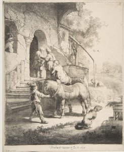 द गुड समैरिटन, 1633। द्वारा रिमब्रांड वैन रिजन