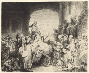 मोर्दकै की विजय द्वारा रिमब्रांड वैन रिजन
