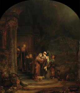 दर्शन, 1640 द्वारा रिमब्रांड वैन रिजन