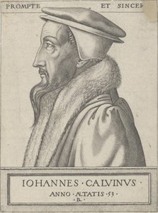 जीन केल्विन (1509 - 1564), धर्मशास्त्री और प्रोटेस्टेंट सुधार में प्राथमिक बल, उम्र 53