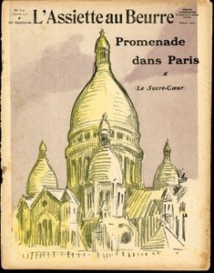 "" L'Plate au Beurre"" का कवर, संख्या 510, रंगों में व्यंग्य द्वारा रेने जॉर्ज हरमन पॉल