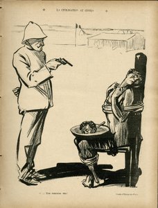 Le Rire, 04/03/05 में हरमन-पॉल (1864-1940) का चित्रण - ला सभ्यता या कांगो - उपनिवेशवाद उपनिवेशवाद, कांगो, उपनिवेशवाद - काला