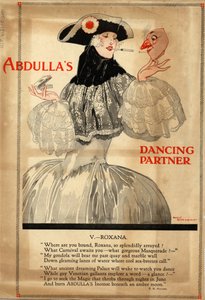 अब्दुल्ला सिगरेट, 1920 के दशक द्वारा रेने विंसेंट