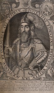 एडवर्ड, द ब्लैक प्रिंस, c1618 1894