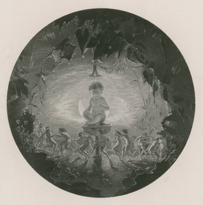 पक एंड द फेयरीज़, मिड समर नाइट्स ड्रीम (उत्कीर्णन) द्वारा रिचर्ड (बाद में) डड्डो