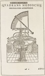 टाइको ब्राहे का चतुर्थांश (उल्टा), c 1577 द्वारा रिचर्ड (बाद में) डड्डो
