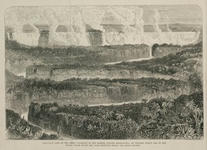विक्टोरिया फॉल्स, अफ्रीका, सी 1855 द्वारा रिचर्ड (बाद में) डड्डो