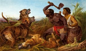 द हंटेड स्लेव्स, 1862।