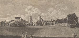 केंट काउंटी में टुनब्रिज कैसल, एडवर्ड हेस्टेड, द हिस्ट्री एंड..., 1777-90 से।