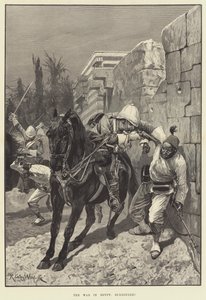 मिस्र में युद्ध, समर्पण! (उत्कीर्णन) द्वारा रिचर्ड कैटन II (बाद में) वुडविले