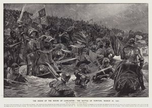 लैंकेस्टर हाउस का कयामत: टॉवटन की लड़ाई, 29 मार्च 1461 (लिथो)