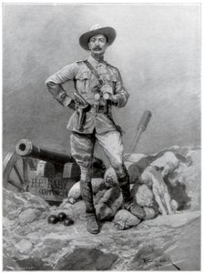 मेजर जनरल रॉबर्ट बैडेन पॉवेल 1857-1941, 1900।