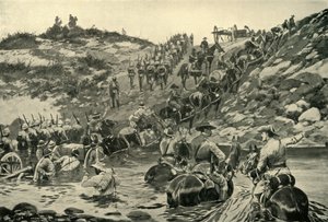 फ्रेरे से चीवले तक - परिवहन की कठिनाइयाँ, 1900। द्वारा रिचर्ड कैटन वुडविल II