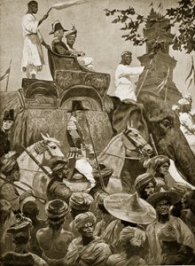 1824 में सिंगापुर में प्रवेश करने वाली ब्रिटिश सेना, &39;हचिन्सन की कहानी ब्रिटिश राष्ट्र की कहानी&39;, c.1923 द्वारा रिचर्ड केटन वुडविले जूनियर