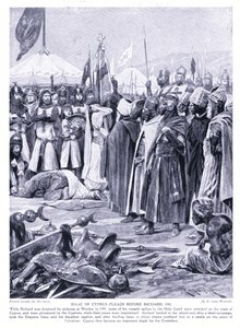 साइप्रस के इसहाक ने रिकाहर्ड I AD1191, 1920 से पहले की अपील की द्वारा रिचर्ड केटन वुडविले जूनियर