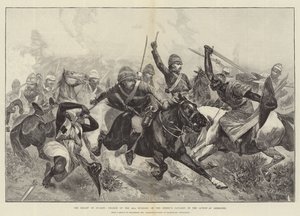 सुकिन की राहत, जेमिसाह में लड़ाई में दुश्मन के घुड़सवारों पर 20 वीं हुसर्स का आरोप द्वारा रिचर्ड केटन वुडविले जूनियर