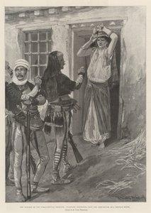 तुर्को-सेवरियन फ्रंटियर पर परेशानी, अल्बानियाई एक आर्मी हाउस में हथियार और गोला-बारूद की मांग