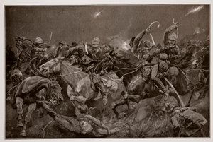 7 नवंबर, 1900 को लिडेनबर्ग के पास 19 वीं हुसर्स का रात्रि प्रभार द्वारा रिचर्ड केटन वुडविले जूनियर