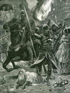 विलियम I, क्रिसमस दिवस, 1066 की मान्यता का परिणाम है द्वारा रिचर्ड केटन वुडविले जूनियर