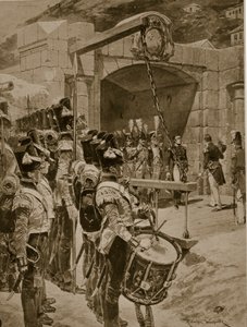 1810 में मॉरीशस आइल के अंग्रेजों के सामने आत्मसमर्पण, &39;हचिन्सन की कहानी ब्रिटिश राष्ट्र की कहानी&39;, c.1923 द्वारा रिचर्ड केटन वुडविले जूनियर