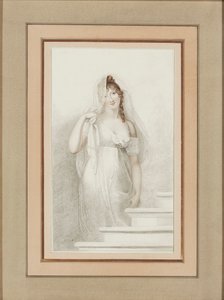मैडम रिकैमियर का पोर्ट्रेट 1777-1849। द्वारा रिचर्ड कॉसवे