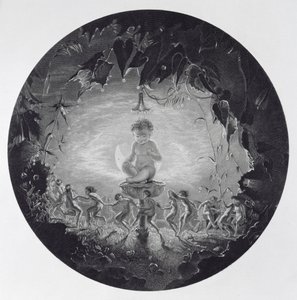 विलियम होम लिज़र्स द्वारा उत्कीर्ण पक और परियाँ (1788-1859) द्वारा रिचर्ड डैड