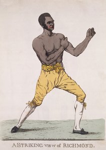 रिचमंड का एक हड़ताली दृश्य, 1810 प्रकाशित (रंगीन नक़्क़ाशी) द्वारा रिचर्ड डाइटन