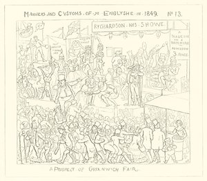 1849, ग्रीनविच मेले की एक संभावना द्वारा रिचर्ड डॉयल