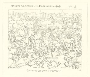 1849, स्मिथफील्ड कैटल मार्केट